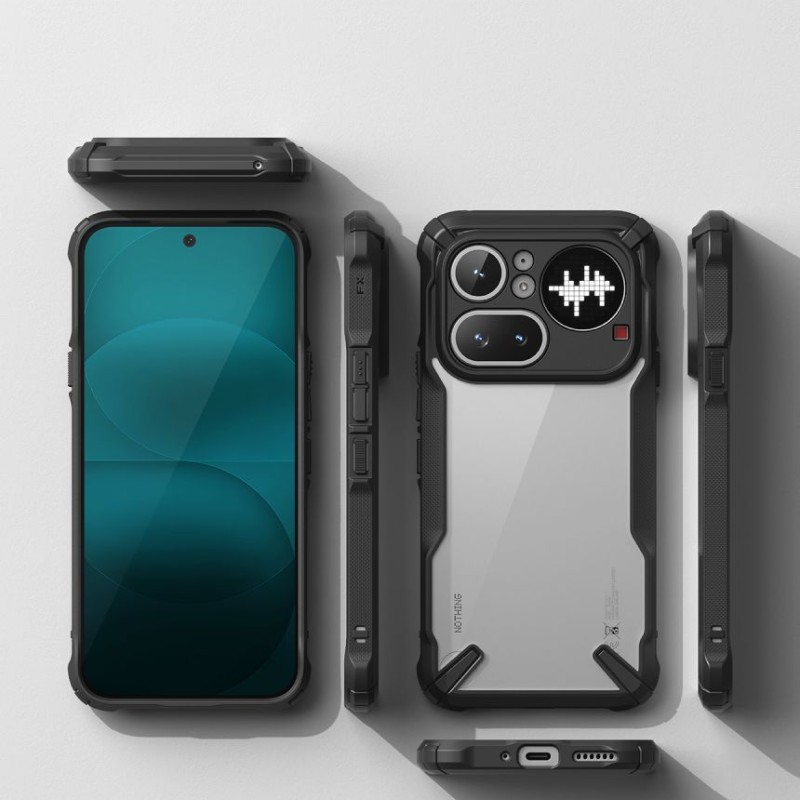 RINGKE FUSION X за Nothing Phone 4A Pro – Black - 8800328818842
