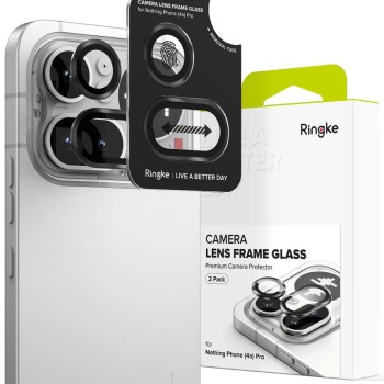 Ringke Camera Frame Protector 2-пак защитни капачета за камера Nothing Phone 4A Pro Black