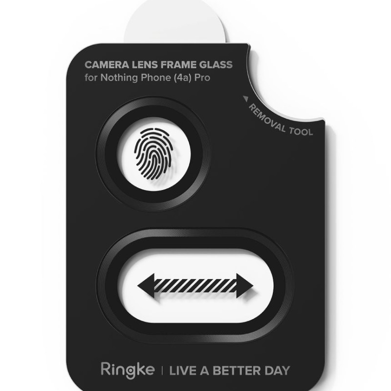Ringke Camera Frame Protector 2-пак защитни капачета за камера Nothing Phone 4A Pro Black - 8800328819047