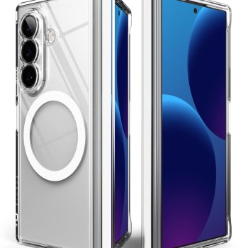 Ringke Fusion Flap Magnetic MagSafe кейс за Samsung Galaxy Z Fold 8 Ultra (Ultra Clear)