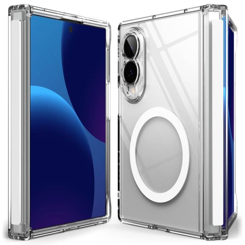 RINGKE Fusion Flap Magnetic MagSafe за Samsung Galaxy Z Fold 8 (Clear) RINGKE Fusion Flap Magnetic MagSafe за Samsung Galaxy Z Fold 8 (Clear)
