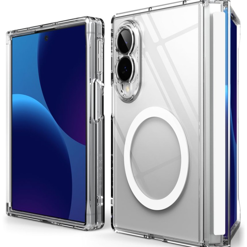 RINGKE Fusion Flap Magnetic MagSafe за Samsung Galaxy Z Fold 8 (Clear) RINGKE Fusion Flap Magnetic MagSafe за Samsung Galaxy Z Fold 8 (Clear)