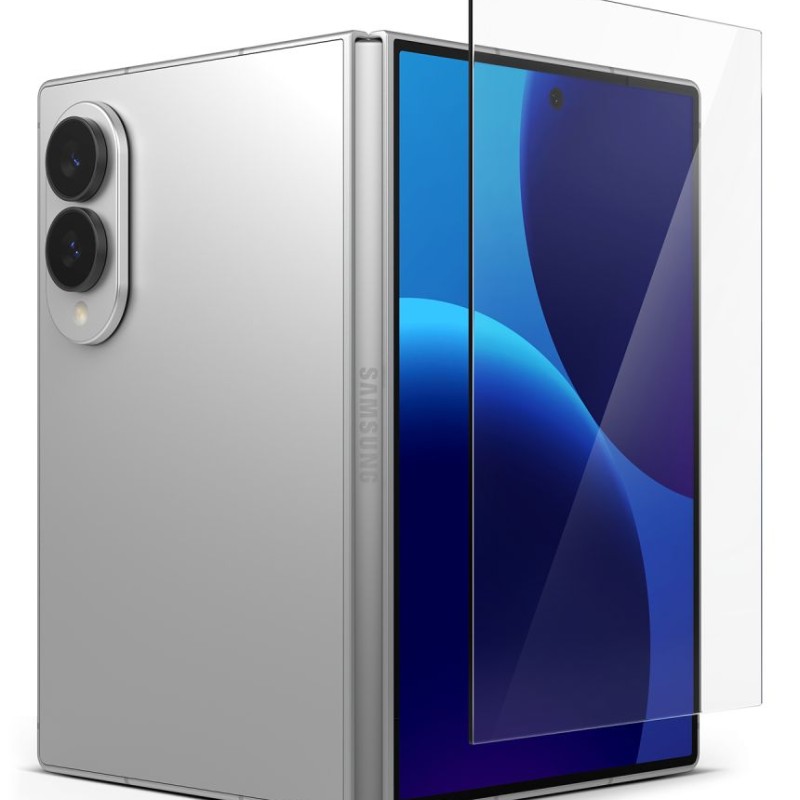 Ringke Cover Display Pro – закалено стъкло за външен дисплей Samsung Galaxy Z Fold 8, Easy Slide, 2 бр., прозрачно Ringke Cover Display Pro – закалено стъкло за външен дисплей Samsung Galaxy Z Fold 8, Easy Slide, 2 бр., прозрачно