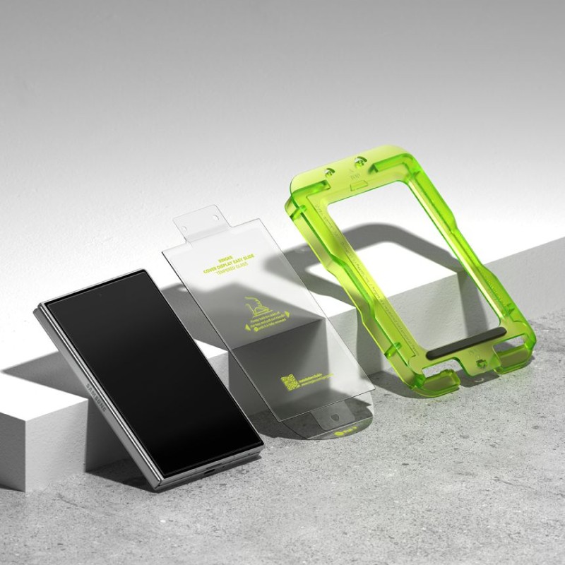 Ringke Cover Display Pro – закалено стъкло за външен дисплей Samsung Galaxy Z Fold 8, Easy Slide, 2 бр., прозрачно Ringke Cover Display Pro – закалено стъкло за външен дисплей Samsung Galaxy Z Fold 8, Easy Slide, 2 бр., прозрачно