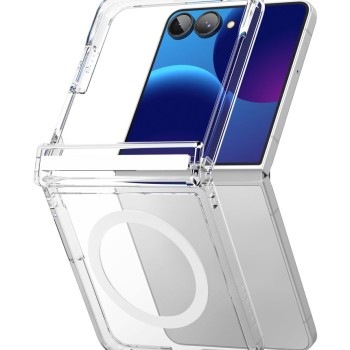 Ringke Fusion Flap Magnetic MagSafe Etui за Samsung Galaxy Z Flip 8 Clear (прозрачно) Ringke Fusion Flap Magnetic MagSafe Etui за Samsung Galaxy Z Flip 8 Clear (прозрачно)