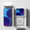Ringke Fusion Flap Magnetic MagSafe Etui за Samsung Galaxy Z Flip 8 Clear (прозрачно) Ringke Fusion Flap Magnetic MagSafe Etui за Samsung Galaxy Z Flip 8 Clear (прозрачно)