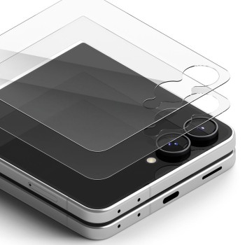 Ringke Cover Display Pro закалено стъкло за Samsung Galaxy Z Flip 8 (външен екран) 2 бр. – прозрачно