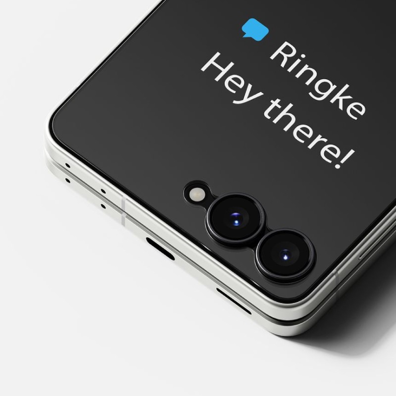 Ringke Cover Display Pro закалено стъкло за Samsung Galaxy Z Flip 8 (външен екран) 2 бр. – прозрачно Ringke Cover Display Pro закалено стъкло за Samsung Galaxy Z Flip 8 (външен екран) 2 бр. – прозрачно
