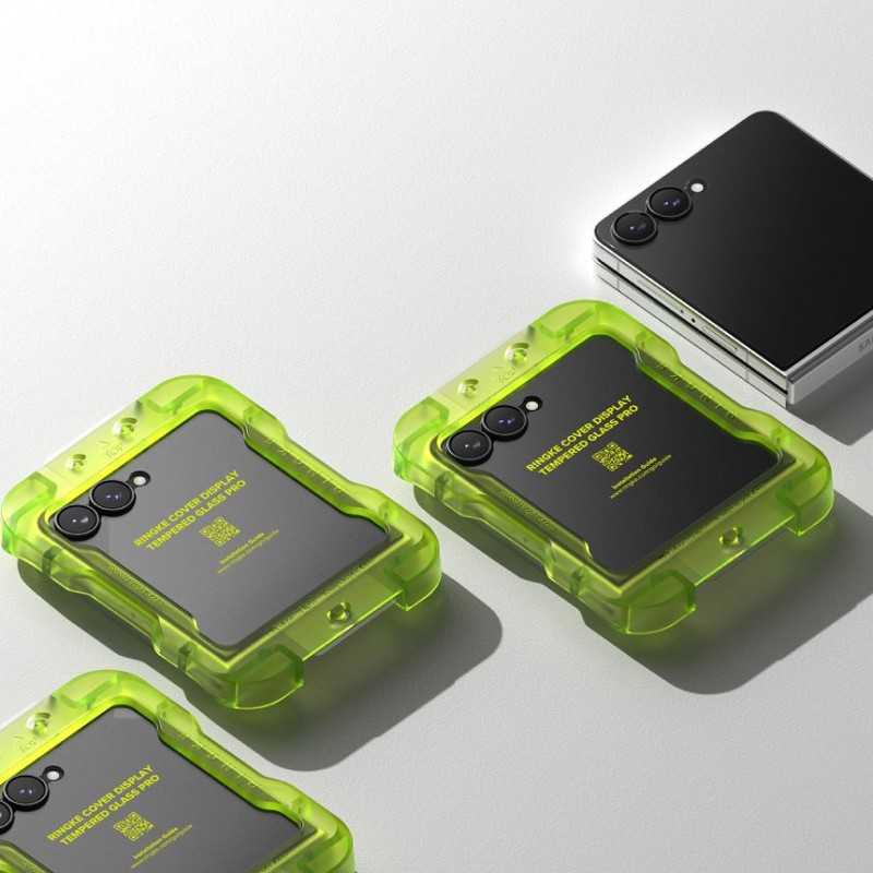 Ringke Cover Display Pro закалено стъкло за Samsung Galaxy Z Flip 8 (външен екран) 2 бр. – прозрачно Ringke Cover Display Pro закалено стъкло за Samsung Galaxy Z Flip 8 (външен екран) 2 бр. – прозрачно