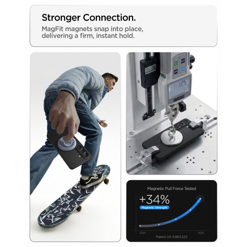 SPIGEN AirSkin Aramid Mag за Samsung Galaxy S26 Ultra, Black (Magsafe) - 8800337241501-ACS11029