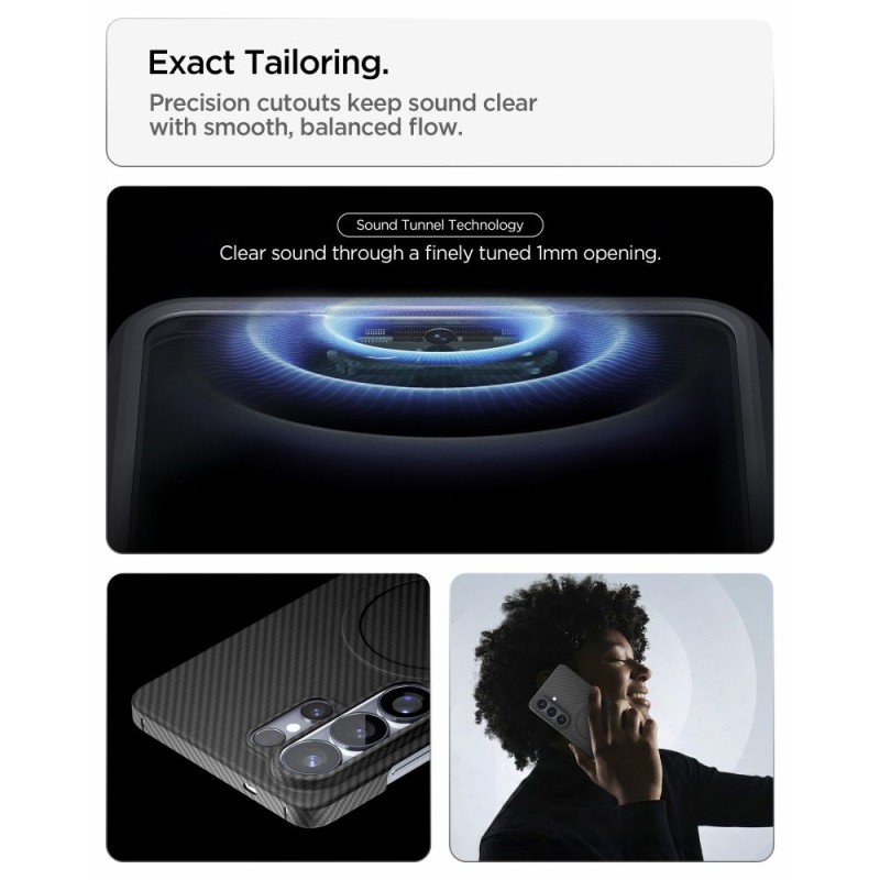 SPIGEN AirSkin Aramid Mag за Samsung Galaxy S26 Ultra, Black (Magsafe) - 8800337241501-ACS11029