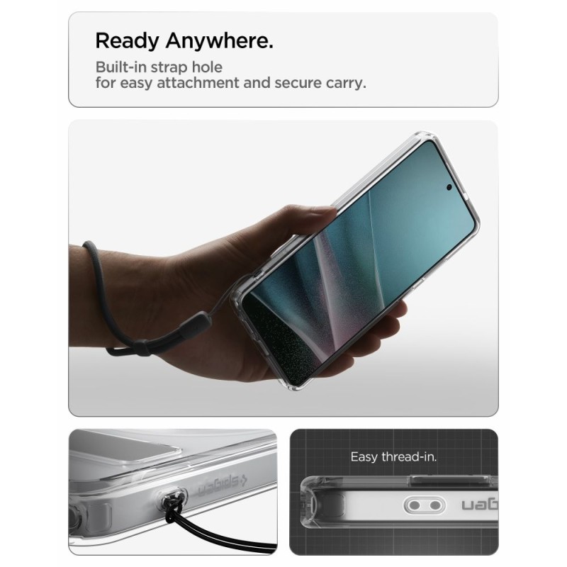 Spigen Ultra Hybrid „S“ MagSafe за Galaxy S26 Ultra (Clear/White) - Spigen Ultra Hybrid „S“ MagSafe за Galaxy S26 Ultra (Clear/White) - 8800337241532-ACS11032