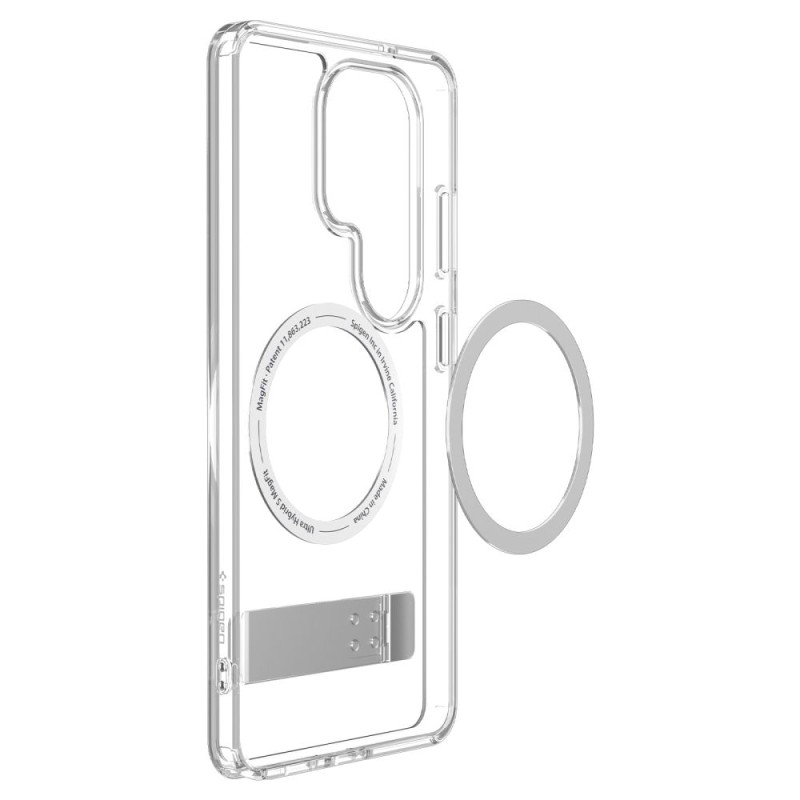 Spigen Ultra Hybrid „S“ MagSafe за Galaxy S26 Ultra (Clear/White) - Spigen Ultra Hybrid „S“ MagSafe за Galaxy S26 Ultra (Clear/White) - 8800337241532-ACS11032