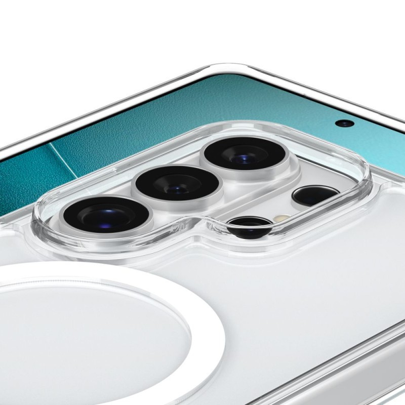 Spigen Ultra Hybrid „S“ MagSafe за Galaxy S26 Ultra (Clear/White) - Spigen Ultra Hybrid „S“ MagSafe за Galaxy S26 Ultra (Clear/White) - 8800337241532-ACS11032