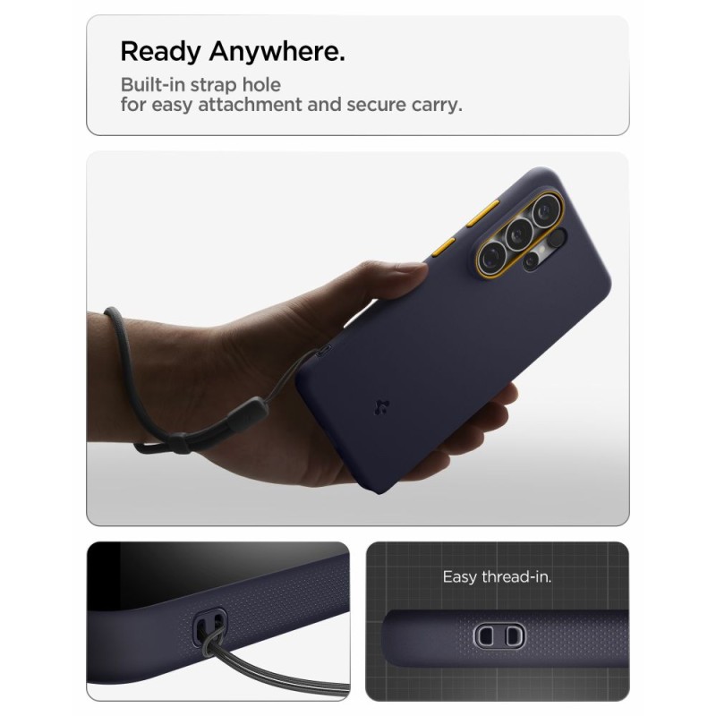 SPIGEN NANO POP MagSafe за Samsung Galaxy S26 Ultra Blueberry Navy (ACS11037) - SPIGEN NANO POP MagSafe за Samsung Galaxy S26 Ultra Blueberry Navy (ACS11037) - 8800337241587-ACS11037