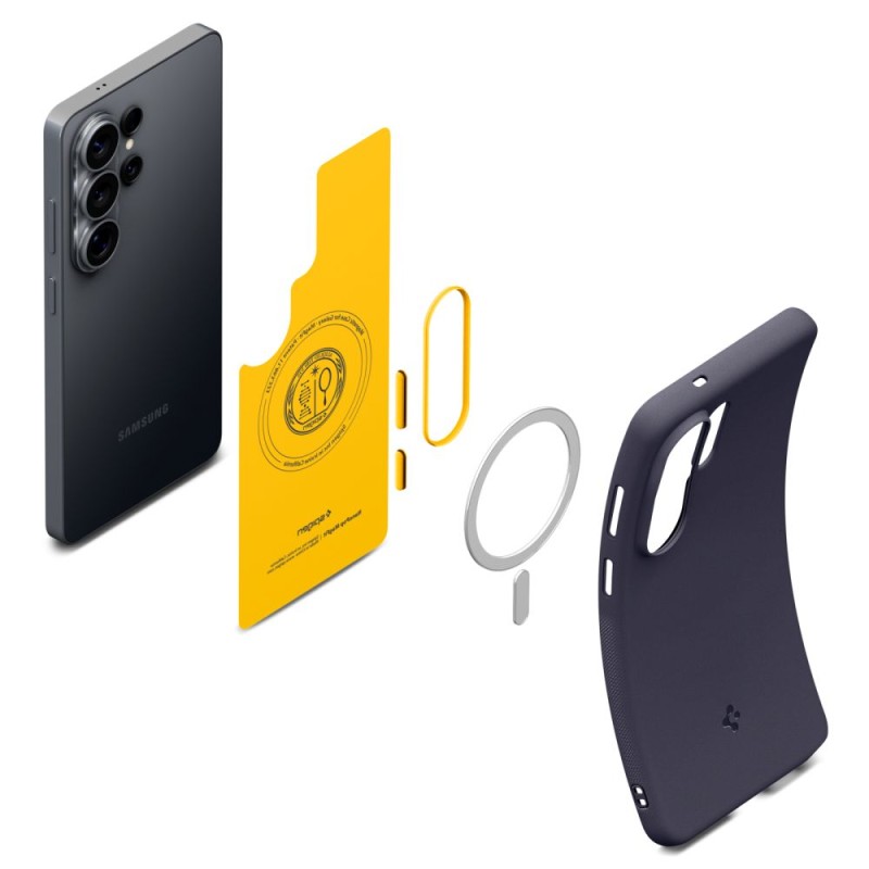 SPIGEN NANO POP MagSafe за Samsung Galaxy S26 Ultra Blueberry Navy (ACS11037) - SPIGEN NANO POP MagSafe за Samsung Galaxy S26 Ultra Blueberry Navy (ACS11037) - 8800337241587-ACS11037