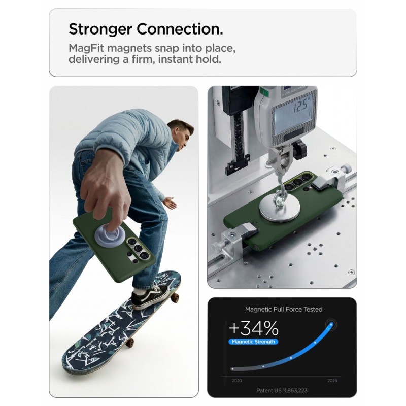 SPIGEN NANO POP MagSafe кейс за Samsung Galaxy S26 Ultra Avo Green - SPIGEN NANO POP MagSafe кейс за Samsung Galaxy S26 Ultra Avo Green - 8800337241600-ACS11039