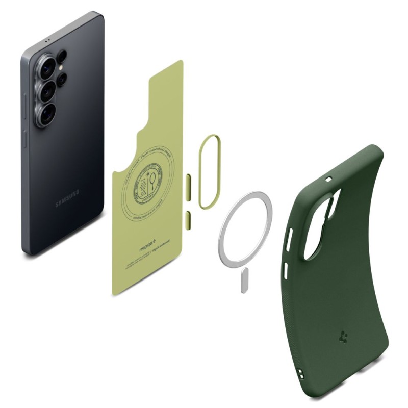 SPIGEN NANO POP MagSafe кейс за Samsung Galaxy S26 Ultra Avo Green - SPIGEN NANO POP MagSafe кейс за Samsung Galaxy S26 Ultra Avo Green - 8800337241600-ACS11039