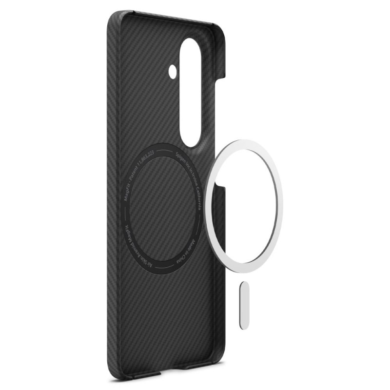 SPIGEN AirSkin Aramid Mag MagSafe кейс за Samsung Galaxy S26 (черен) - SPIGEN AirSkin Aramid Mag MagSafe кейс за Samsung Galaxy S26 (черен) - 8800337241808-ACS11059