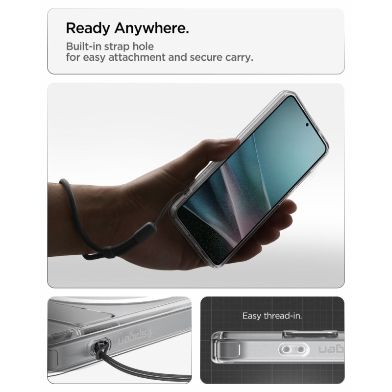 Spigen Ultra Hybrid „S” MagSafe за Galaxy S26 прозрачно/бяло (SKU 8800337241822-ACS11061) - Spigen Ultra Hybrid „S” MagSafe за Galaxy S26 прозрачно/бяло (SKU 8800337241822-ACS11061) - 8800337241822-ACS11061