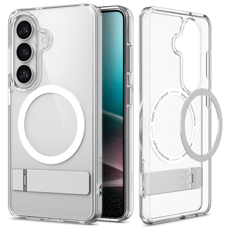 Spigen Ultra Hybrid „S” MagSafe за Galaxy S26 прозрачно/бяло (SKU 8800337241822-ACS11061) - Spigen Ultra Hybrid „S” MagSafe за Galaxy S26 прозрачно/бяло (SKU 8800337241822-ACS11061) - 8800337241822-ACS11061