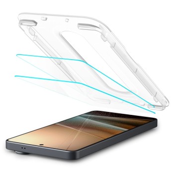 Spigen Glas.tR EZ Fit Pro AC анти-рефлективно закалено стъкло 2 бр. за Samsung Galaxy S26 Ultra Ultra Clear (SKU: 8800337241907-AGL11069)