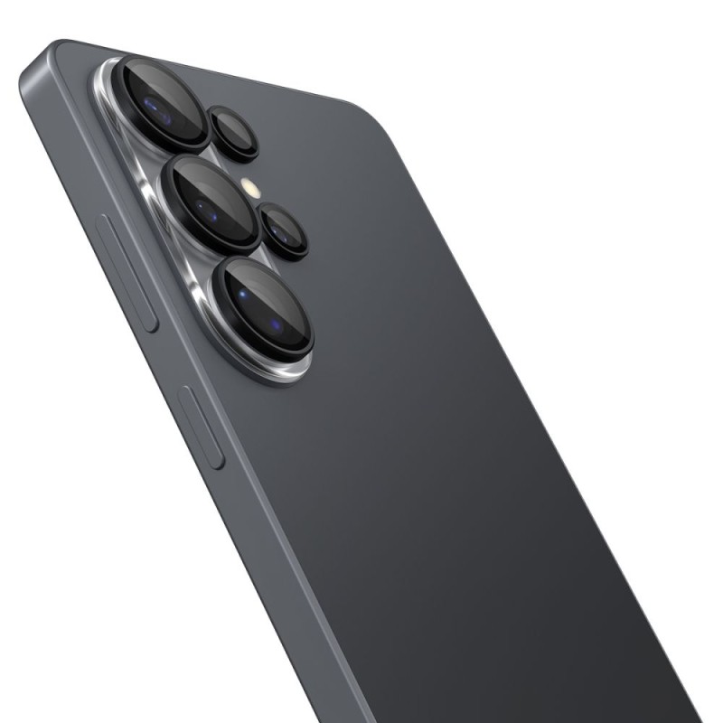 Spigen Optik Pro HD Glas.tR „EZ Fit” защита за камера 2-пак за Samsung Galaxy S26 Ultra (черна) - 8800337241976-AGL11076