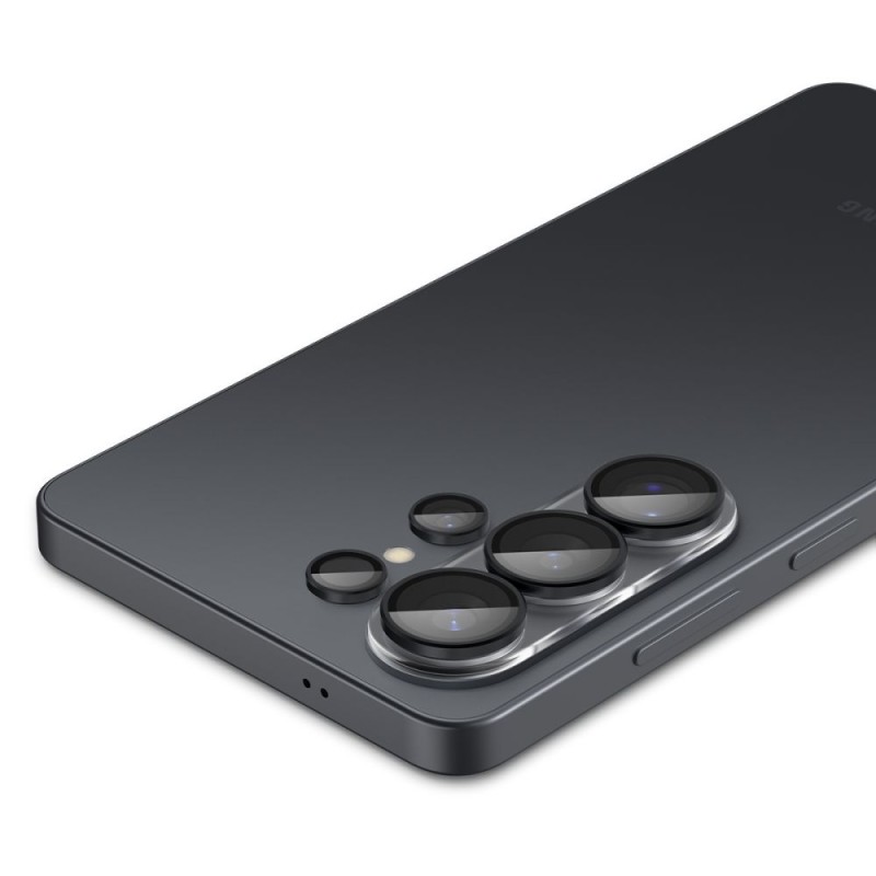 Spigen Optik Pro HD Glas.tR „EZ Fit” защита за камера 2-пак за Samsung Galaxy S26 Ultra (черна) - 8800337241976-AGL11076