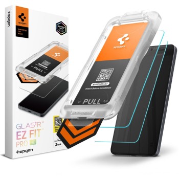Spigen Glas.tR EZ Fit Pro AC HD, закалено стъкло за Samsung Galaxy S26+ Plus (Clear) – 2 броя (EZ Fit Pro)
