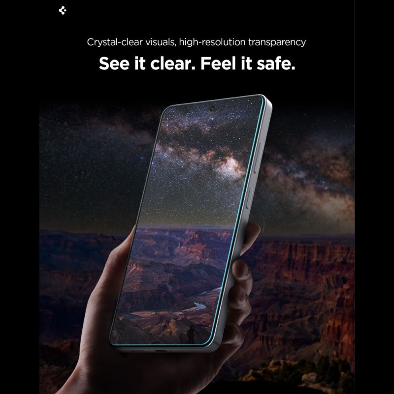 Spigen Glas.tR EZ Fit Pro AC HD, закалено стъкло за Samsung Galaxy S26+ Plus (Clear) – 2 броя (EZ Fit Pro) - Spigen Glas.tR EZ Fit Pro AC HD, закалено стъкло за Samsung Galaxy S26+ Plus (Clear) – 2 броя (EZ Fit Pro) - 8800337242058-AGL11084