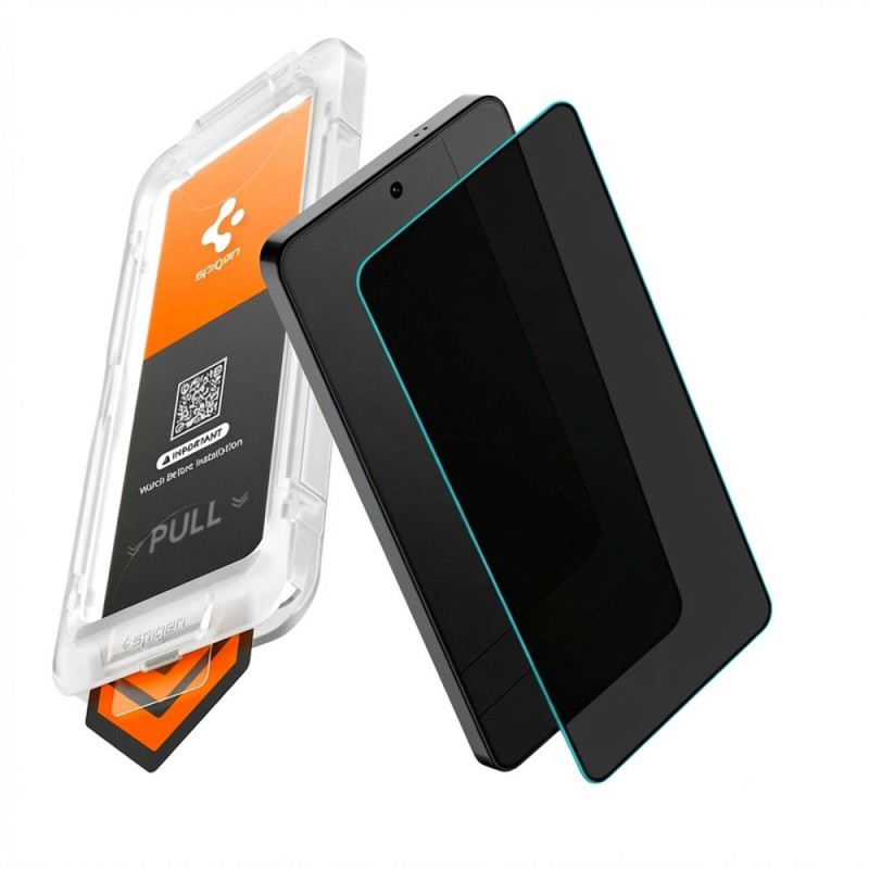Spigen Glas.tR EZ Fit Pro AC HD Privacy – закалено стъкло с поверителност за Samsung Galaxy S26+ Plus (10H+, AluminaCore) - Spigen Glas.tR EZ Fit Pro AC HD Privacy – закалено стъкло с поверителност за Samsung Galaxy S26+ Plus (10H+, AluminaCore) - 8800337242089-AGL11087