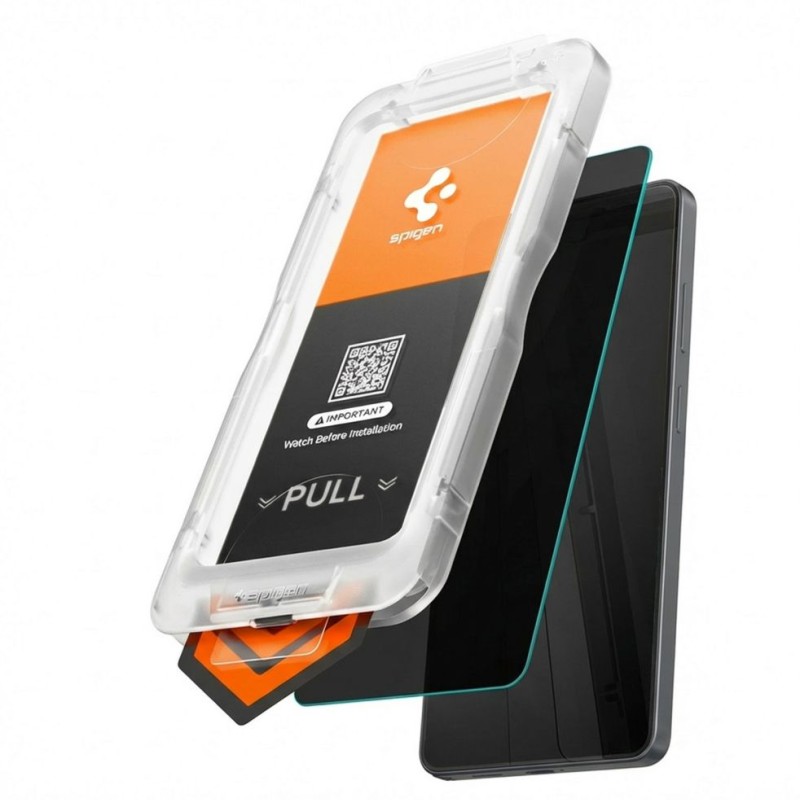 Spigen Glas.tR EZ Fit Pro AC HD Privacy – закалено стъкло с поверителност за Samsung Galaxy S26+ Plus (10H+, AluminaCore) - Spigen Glas.tR EZ Fit Pro AC HD Privacy – закалено стъкло с поверителност за Samsung Galaxy S26+ Plus (10H+, AluminaCore) - 8800337242089-AGL11087