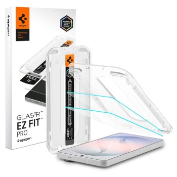 Spigen Glas.tR EZ Fit Pro Anti Reflection (Anti-Reflex) 2x за Samsung Galaxy S26, прозрачно антибликовo стъкло, модел AGL11092, SKU 8800337242133-AGL11092