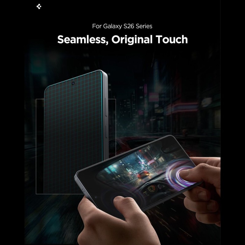Spigen Glas.tR EZ Fit Pro AC HD Privacy – защитно стъкло с поверителност за Samsung Galaxy S26, 2 бр. - 8800337242171-AGL11096