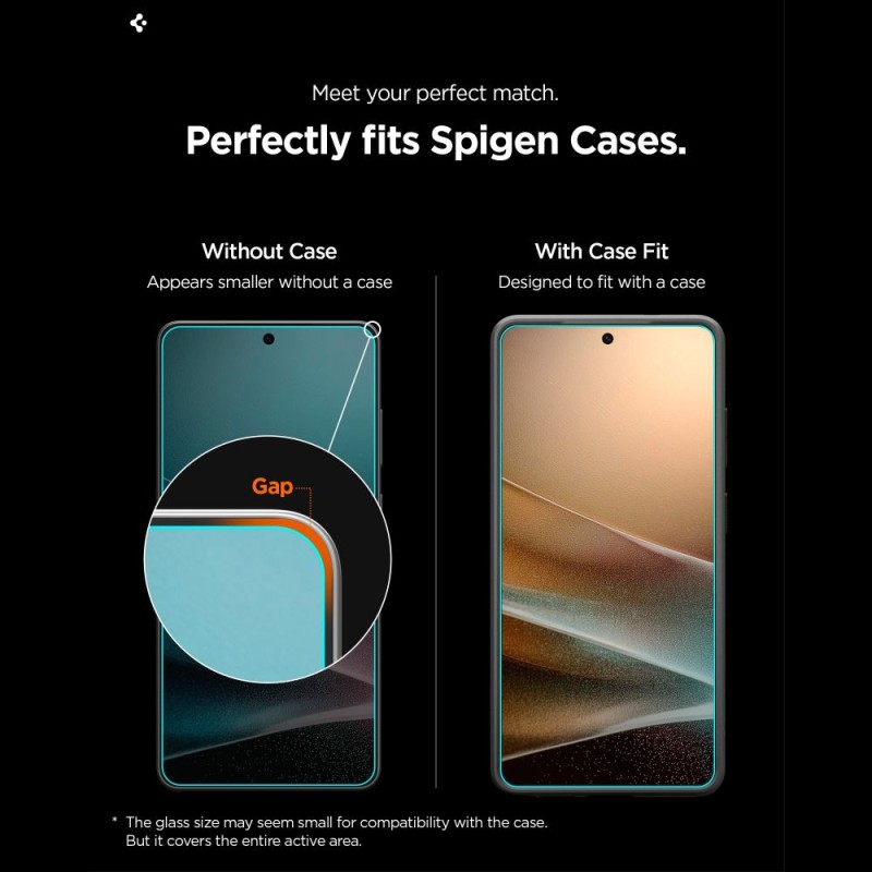 Spigen Glas.tR „EZ Fit Pro AC” HD закалено стъкло 10H+ за Samsung Galaxy S26 (прозрачно) - Spigen Glas.tR „EZ Fit Pro AC” HD закалено стъкло 10H+ за Samsung Galaxy S26 (прозрачно) - 8800337242188-AGL11097