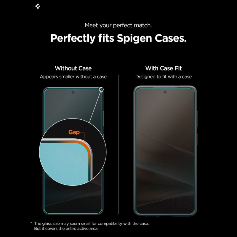 Spigen Glas.tR EZ Fit Pro AC HD Privacy предпазно закалено стъкло за Samsung Galaxy S26 - 8800337242195-AGL11098