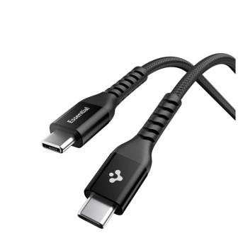 SPIGEN EB10010CCA Essential USB-C кабел 100W 100 см черен