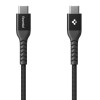 SPIGEN EB10010CCA Essential USB-C кабел 100W 100 см черен - SPIGEN EB10010CCA Essential USB-C кабел 100W 100 см черен - 8800337242355-ACA11103