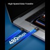 SPIGEN EB10010CCA Essential USB-C кабел 100W 100 см черен - SPIGEN EB10010CCA Essential USB-C кабел 100W 100 см черен - 8800337242355-ACA11103