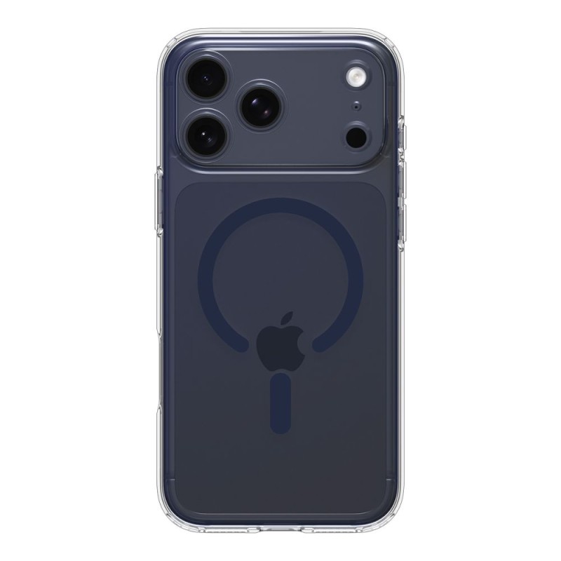 Spigen Ultra Hybrid MagSafe за iPhone 17 Pro Clear/Deep Blue (SKU: 8800337242430-ACS11111) - Spigen Ultra Hybrid MagSafe за iPhone 17 Pro Clear/Deep Blue (SKU: 8800337242430-ACS11111) - 8800337242430-ACS11111