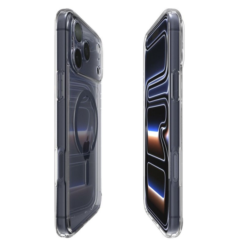 Spigen Ultra Hybrid MagSafe за iPhone 17 Pro Clear/Deep Blue (SKU: 8800337242430-ACS11111) - Spigen Ultra Hybrid MagSafe за iPhone 17 Pro Clear/Deep Blue (SKU: 8800337242430-ACS11111) - 8800337242430-ACS11111