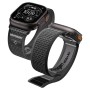 Spigen Athlex Air 2 лента за Apple Watch 8/9/10/11/SE/Ultra (44/45/46/49 мм) Active Black/Grey
