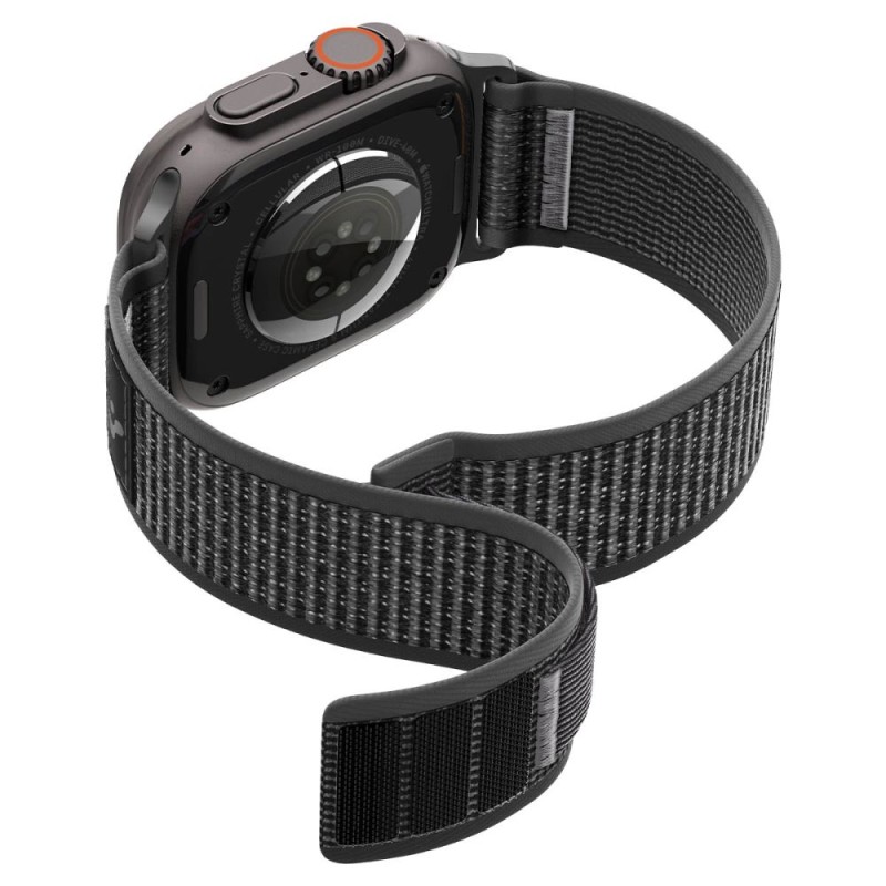 Spigen Athlex Air 2 лента за Apple Watch 8/9/10/11/SE/Ultra (44/45/46/49 мм) Active Black/Grey - Spigen Athlex Air 2 лента за Apple Watch 8/9/10/11/SE/Ultra (44/45/46/49 мм) Active Black/Grey - 8800337242454-AMP11113