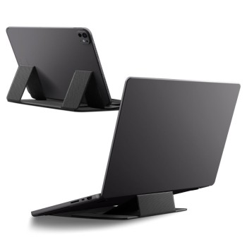 Spigen LD201-S8 SlimFold стойка за лаптоп и таблет Space Grey