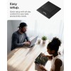 Spigen LD201-S8 SlimFold стойка за лаптоп и таблет Space Grey - Spigen LD201-S8 SlimFold стойка за лаптоп и таблет Space Grey - 8800337242492-AMP11117