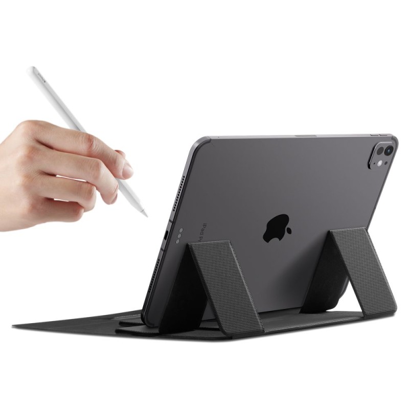 Spigen LD201-S8 SlimFold стойка за лаптоп и таблет Space Grey - Spigen LD201-S8 SlimFold стойка за лаптоп и таблет Space Grey - 8800337242492-AMP11117