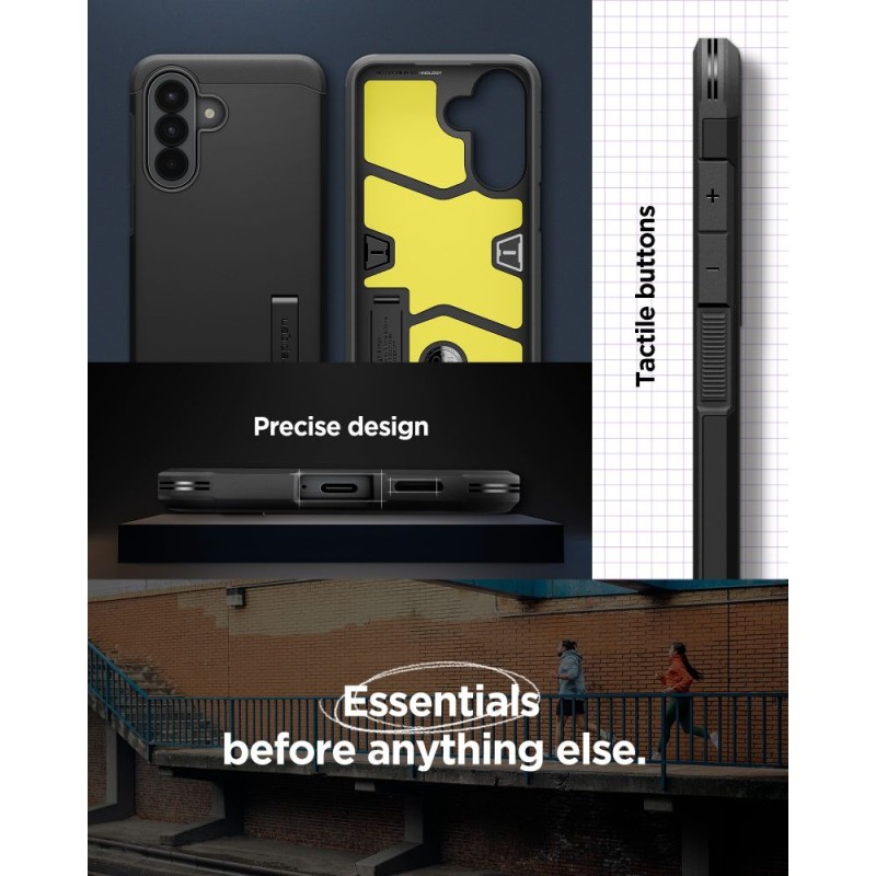SPIGEN TOUGH ARMOR за Samsung Galaxy A57 5G (черен) - SPIGEN TOUGH ARMOR за Samsung Galaxy A57 5G (черен) - 8800337242577-ACS11125