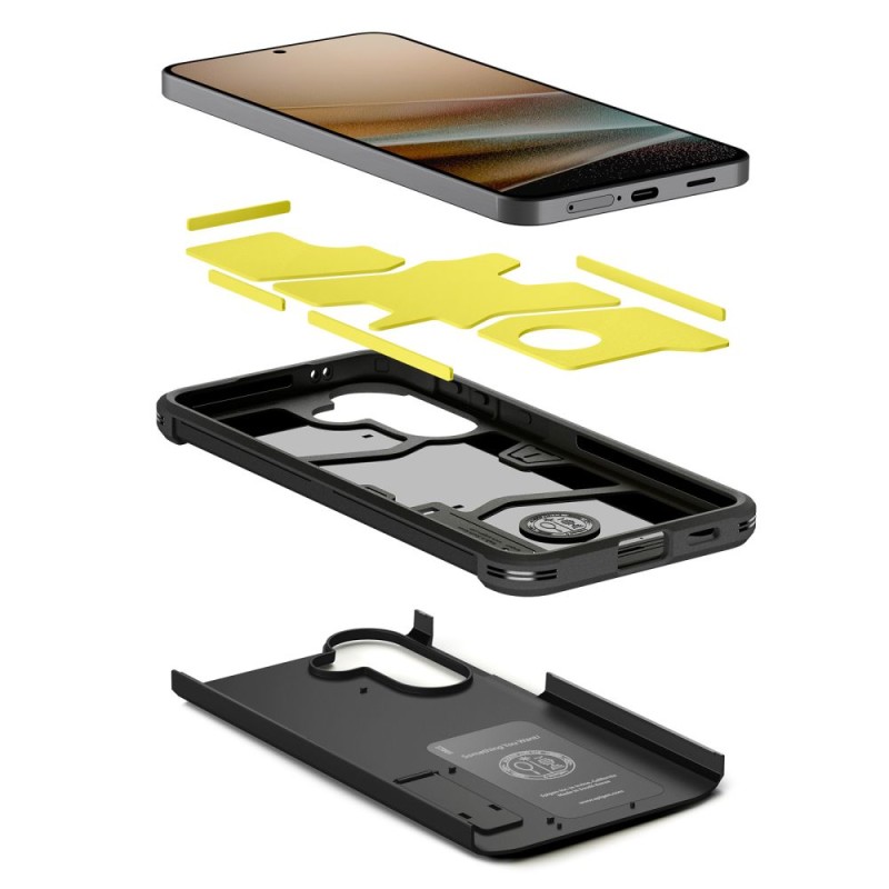 SPIGEN TOUGH ARMOR за Samsung Galaxy A57 5G (черен) - SPIGEN TOUGH ARMOR за Samsung Galaxy A57 5G (черен) - 8800337242577-ACS11125