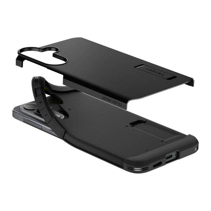 SPIGEN TOUGH ARMOR за Samsung Galaxy A57 5G (черен) - SPIGEN TOUGH ARMOR за Samsung Galaxy A57 5G (черен) - 8800337242577-ACS11125