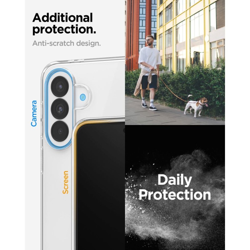 Spigen Liquid Crystal Galaxy A37 5G Crystal Clear (прозрачен TPU) - 8800337242645-ACS11132